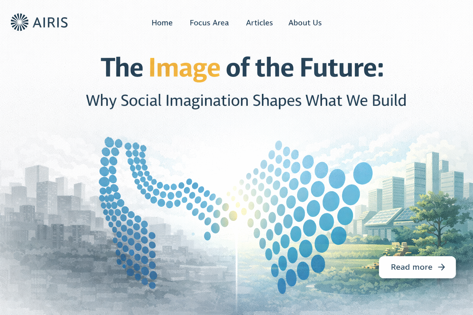 The Image of the Future: Why Social Imagination Shapes What We Build