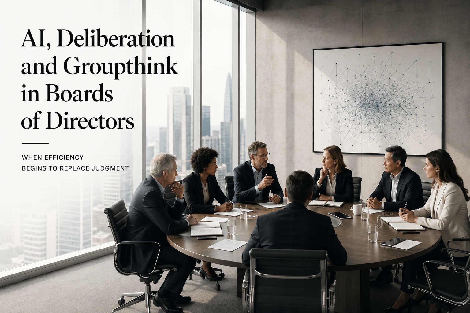 AI, Board Deliberation and Groupthink