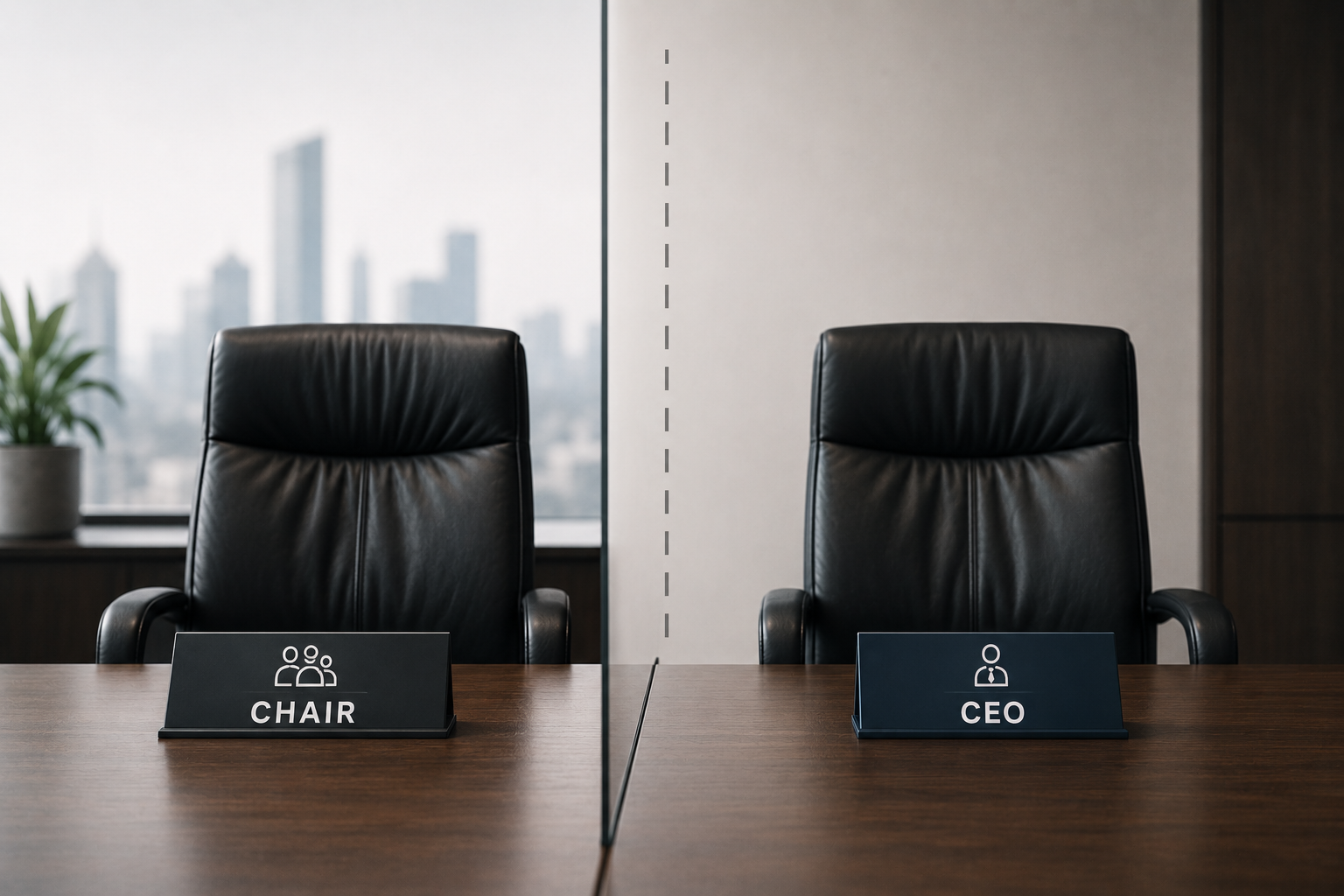 Why good governance means separating Chair and CEO